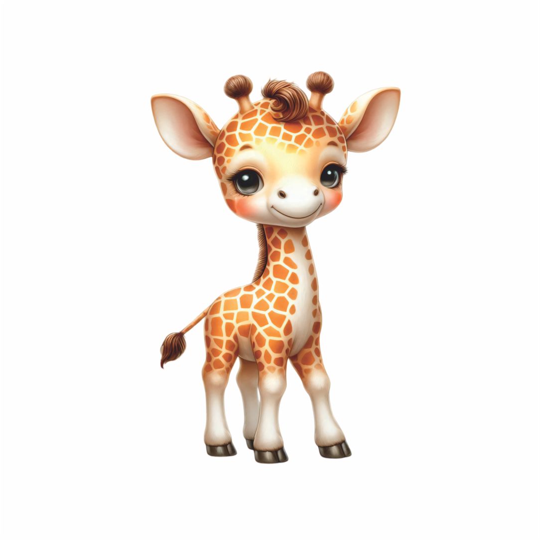 Cute Little Giraffe Poster