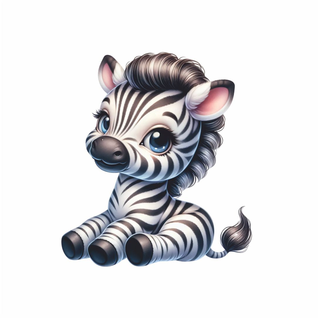 Little Zebra Love Poster