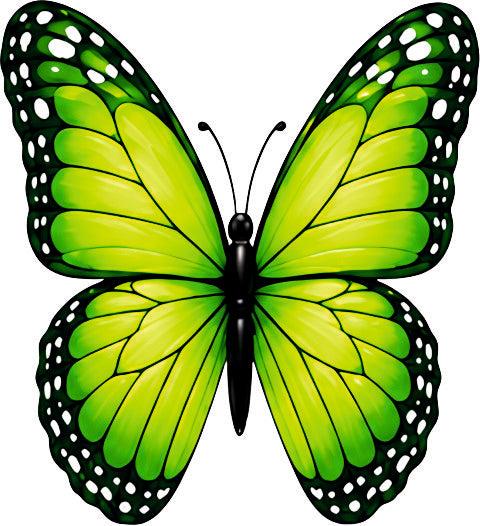 *HAGGING DANGLER | BUTTERFLY GREEN |
