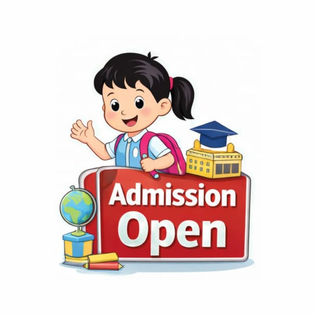 Adorable Student Admission Open Poster