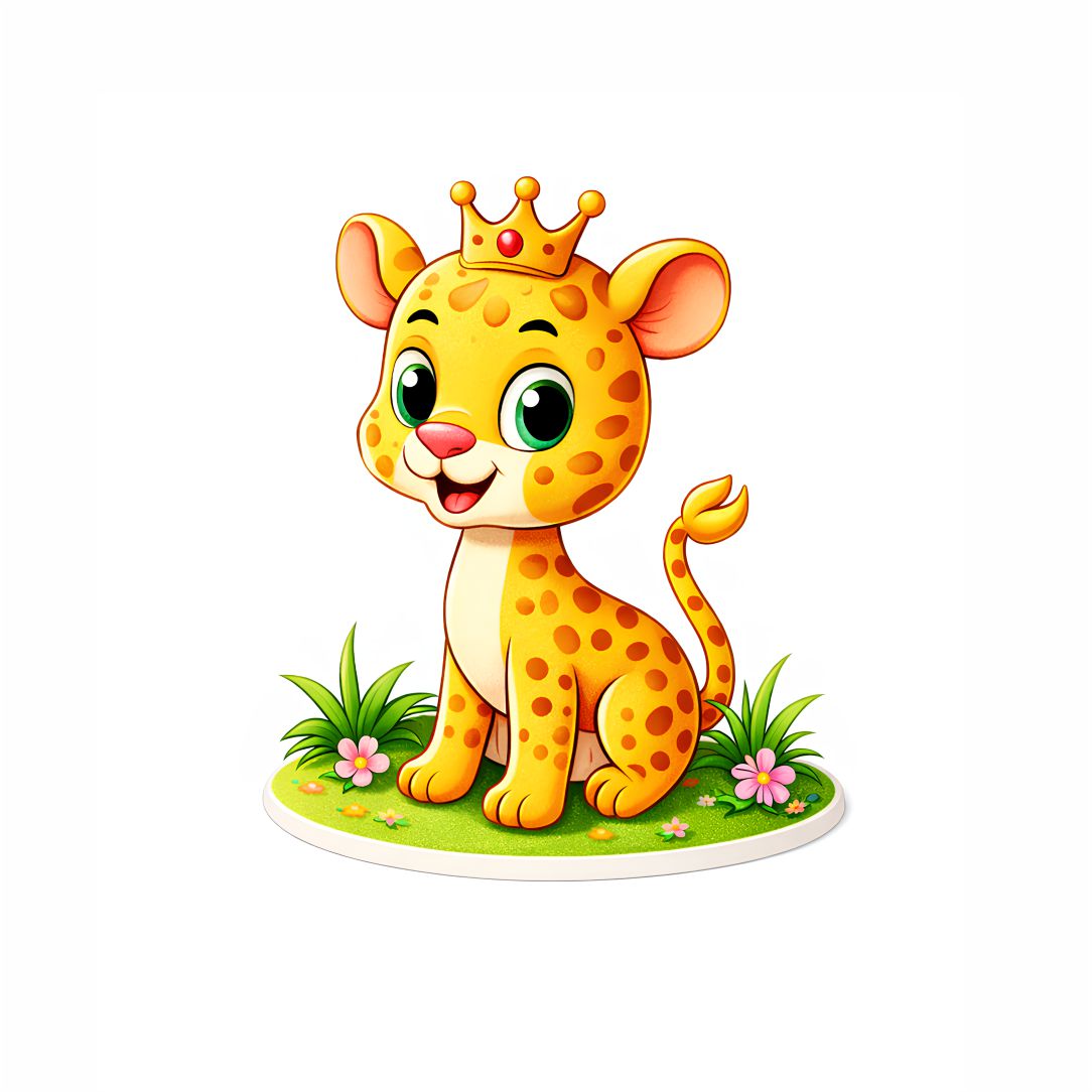 Little Jungle King Poster