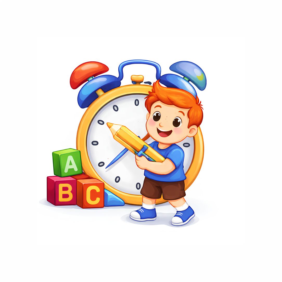 Time to Learn Kids Poster