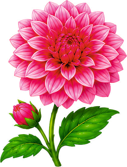 *HAGGING DANGLER | PINK FLOWER |