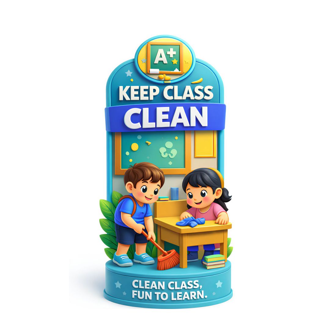 Keep Class Clean Poster