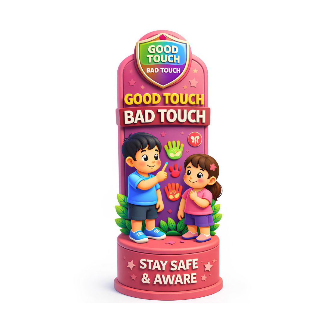 Good Touch Bad Touch Awareness Poster for Kids