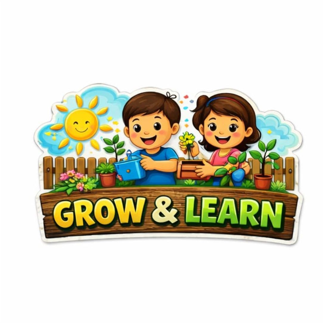 Kids Learning & Growth Poster