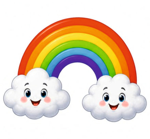 *HAGGING DANGLER | RAINBOW |