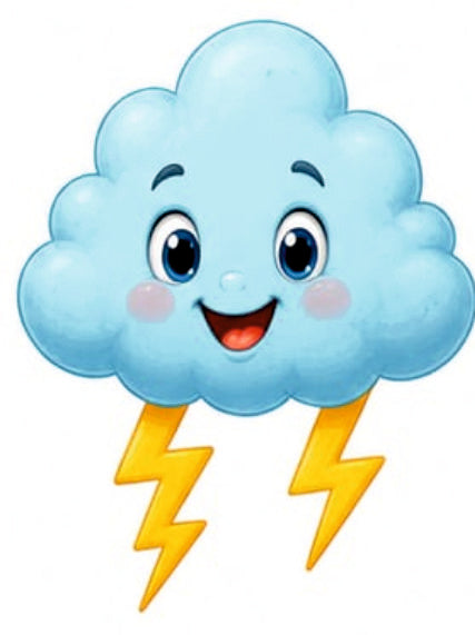 *HAGGING DANGLER | CLOUD BLUE |
