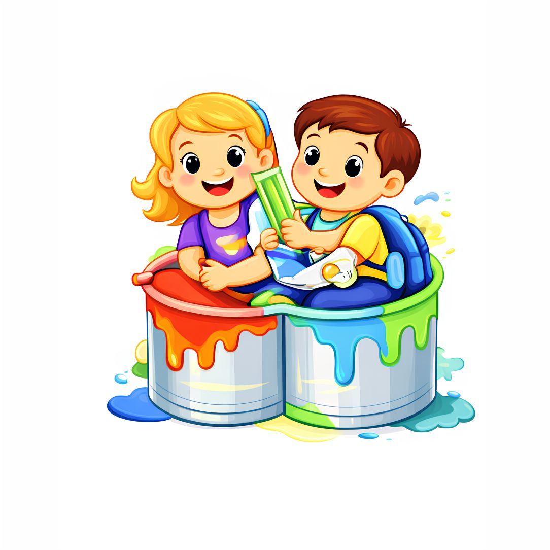 Color Splash Learning Poster