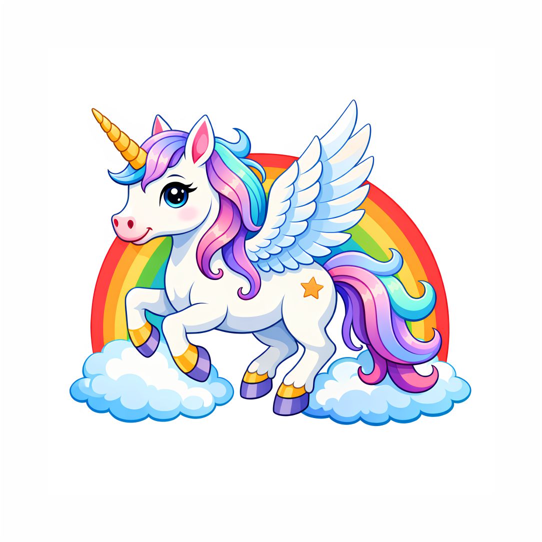Magical Pegasus Unicorn Art