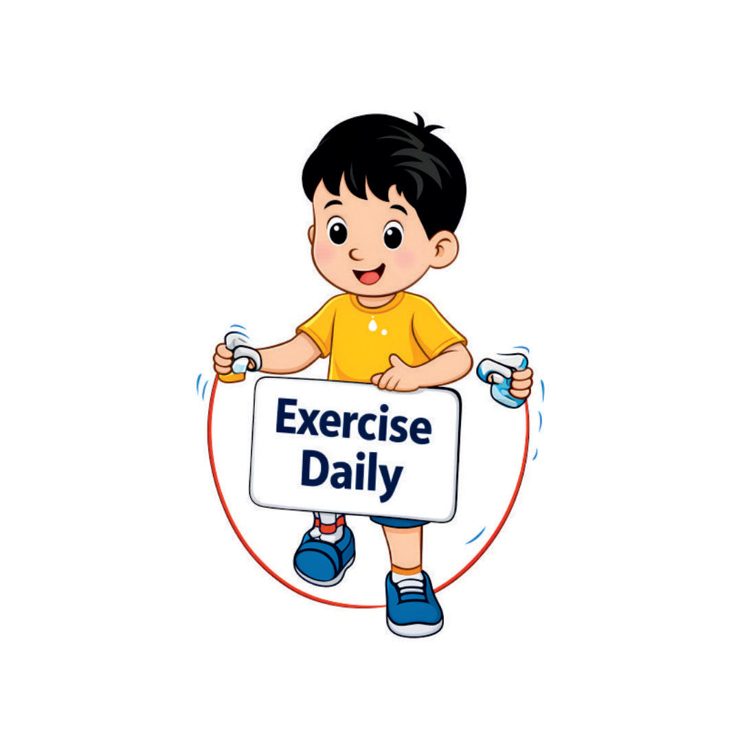 Exercise Daily, Stay Healthy