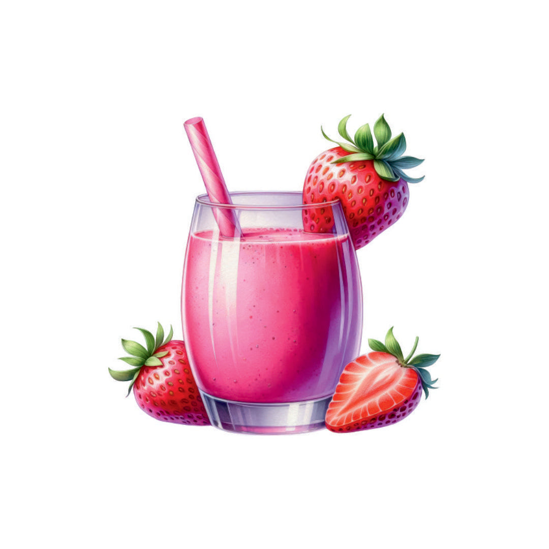 Fresh Strawberry Smoothie Delight