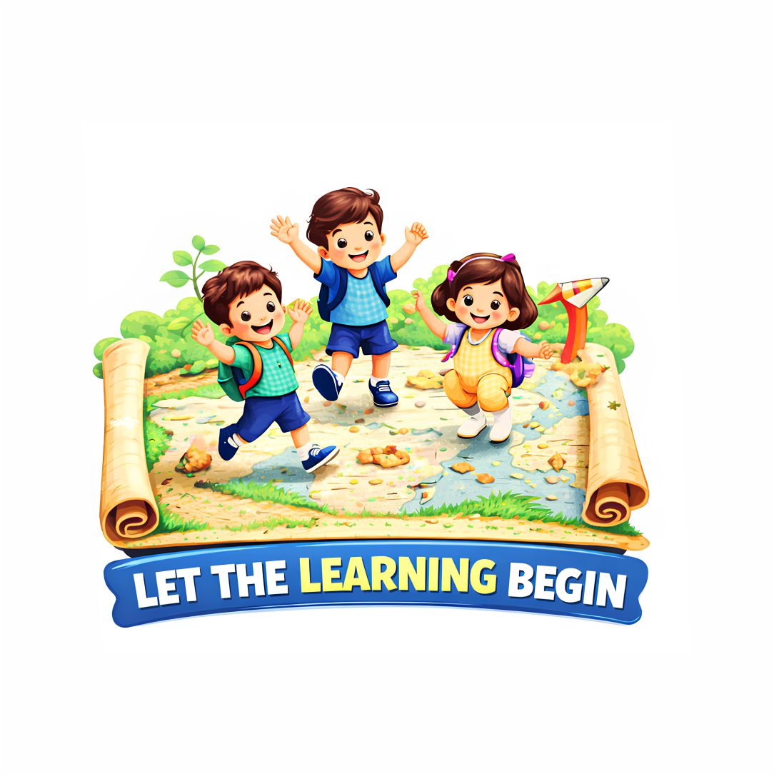Let The Learning Begin Kids Poster