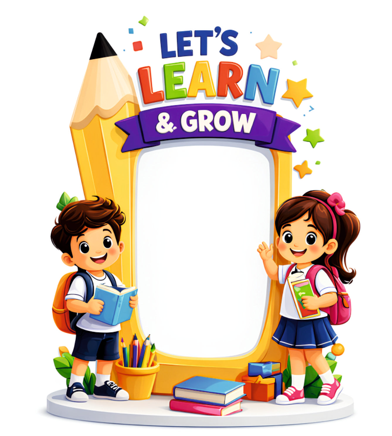 Let's Learn & Grow Selfie