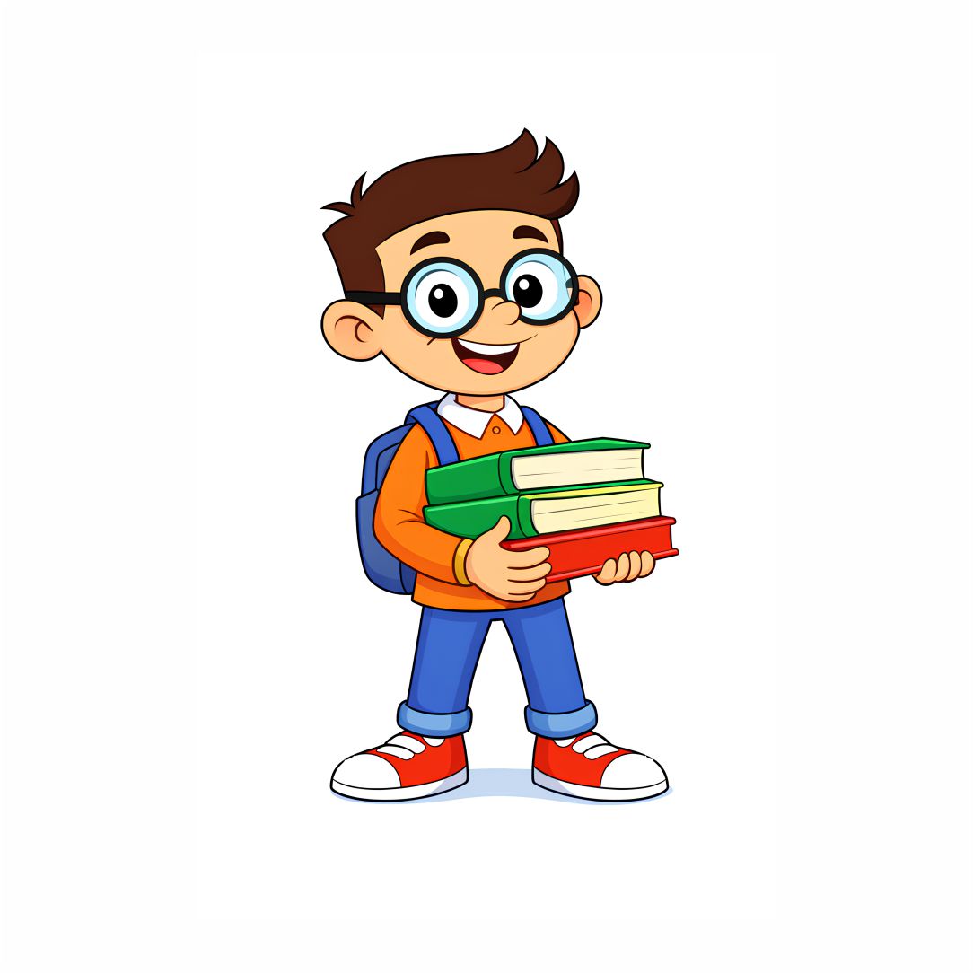 Smart Little Book Lover Poster