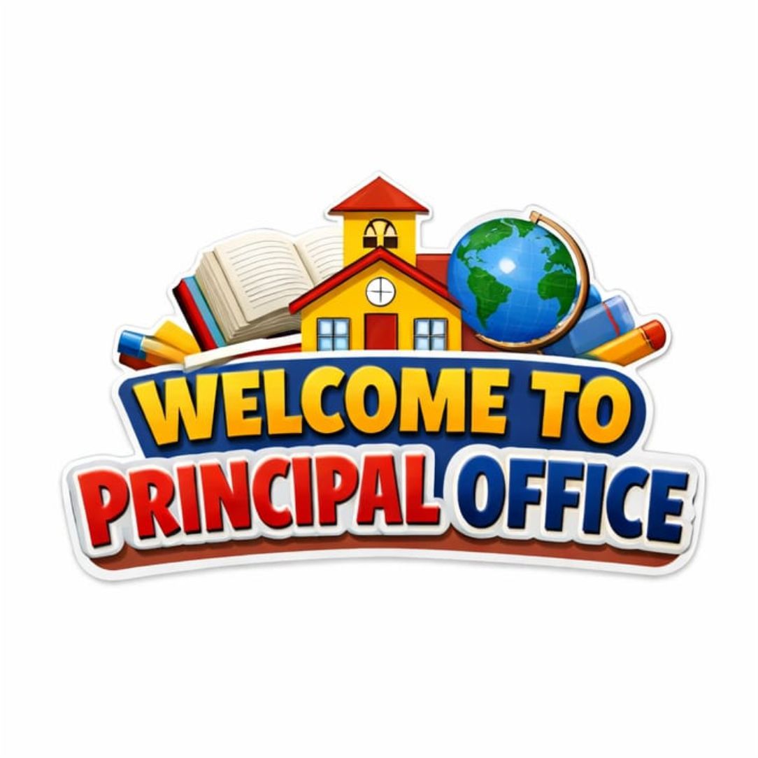 Welcome to Principal Office Poster