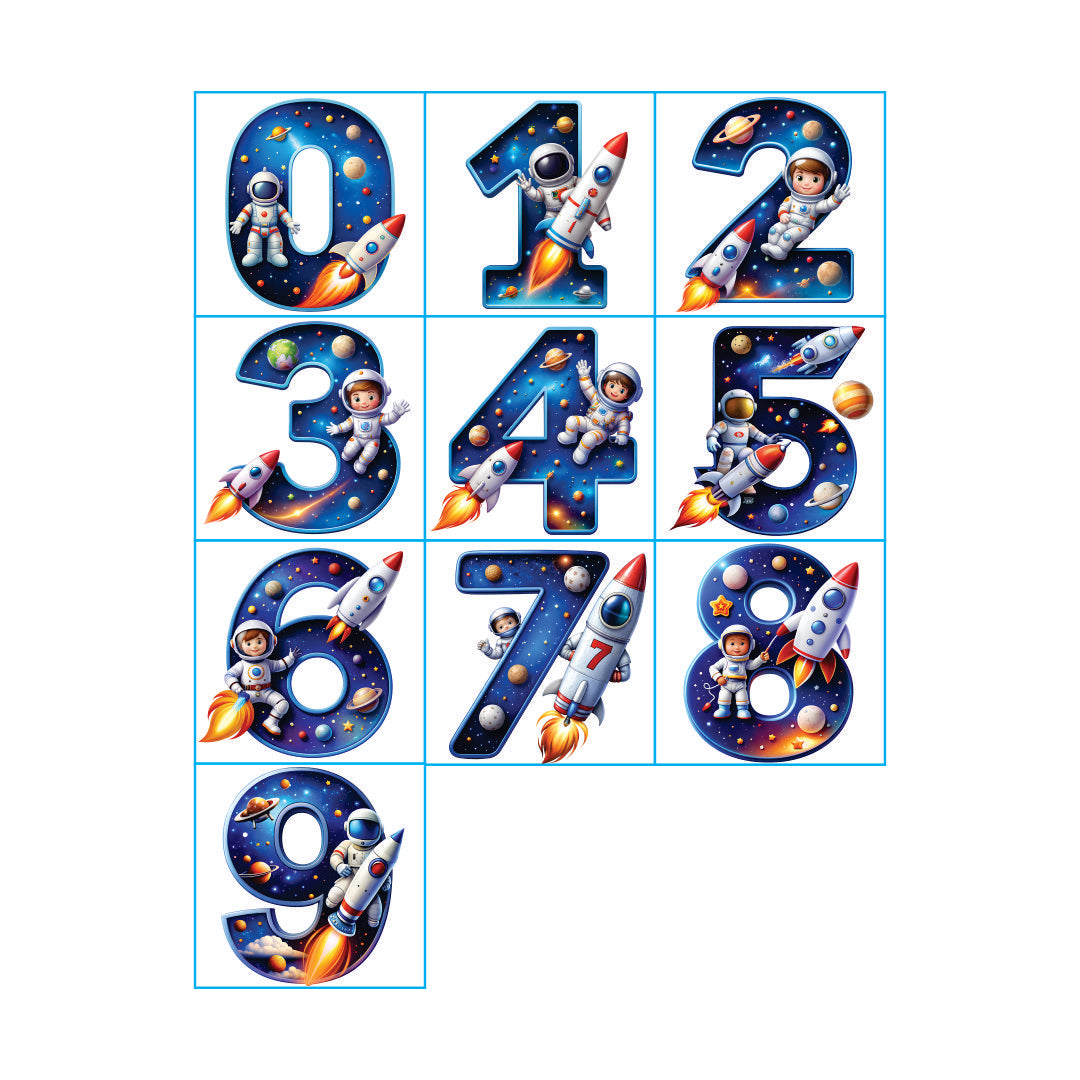 Space Adventure Numbers