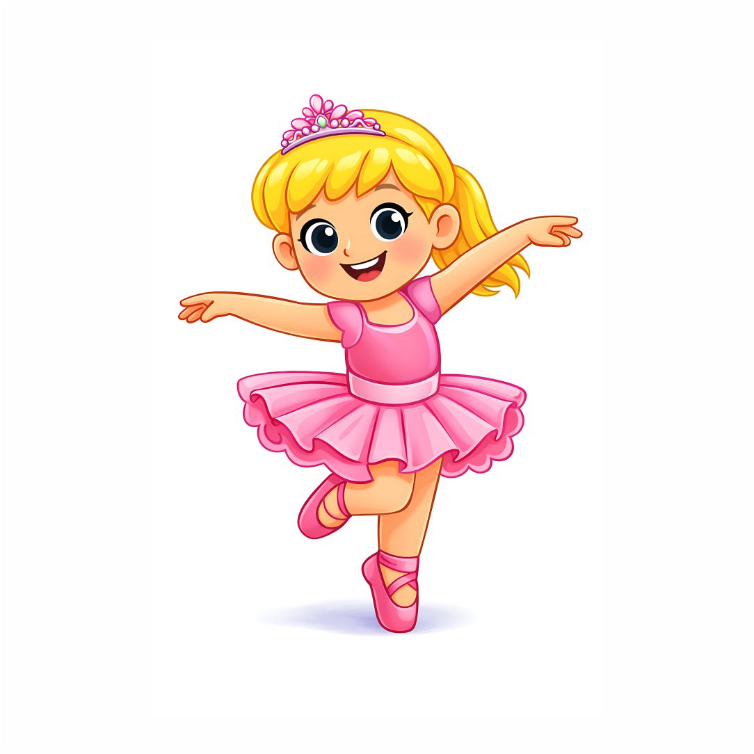Young Ballet Star Poster