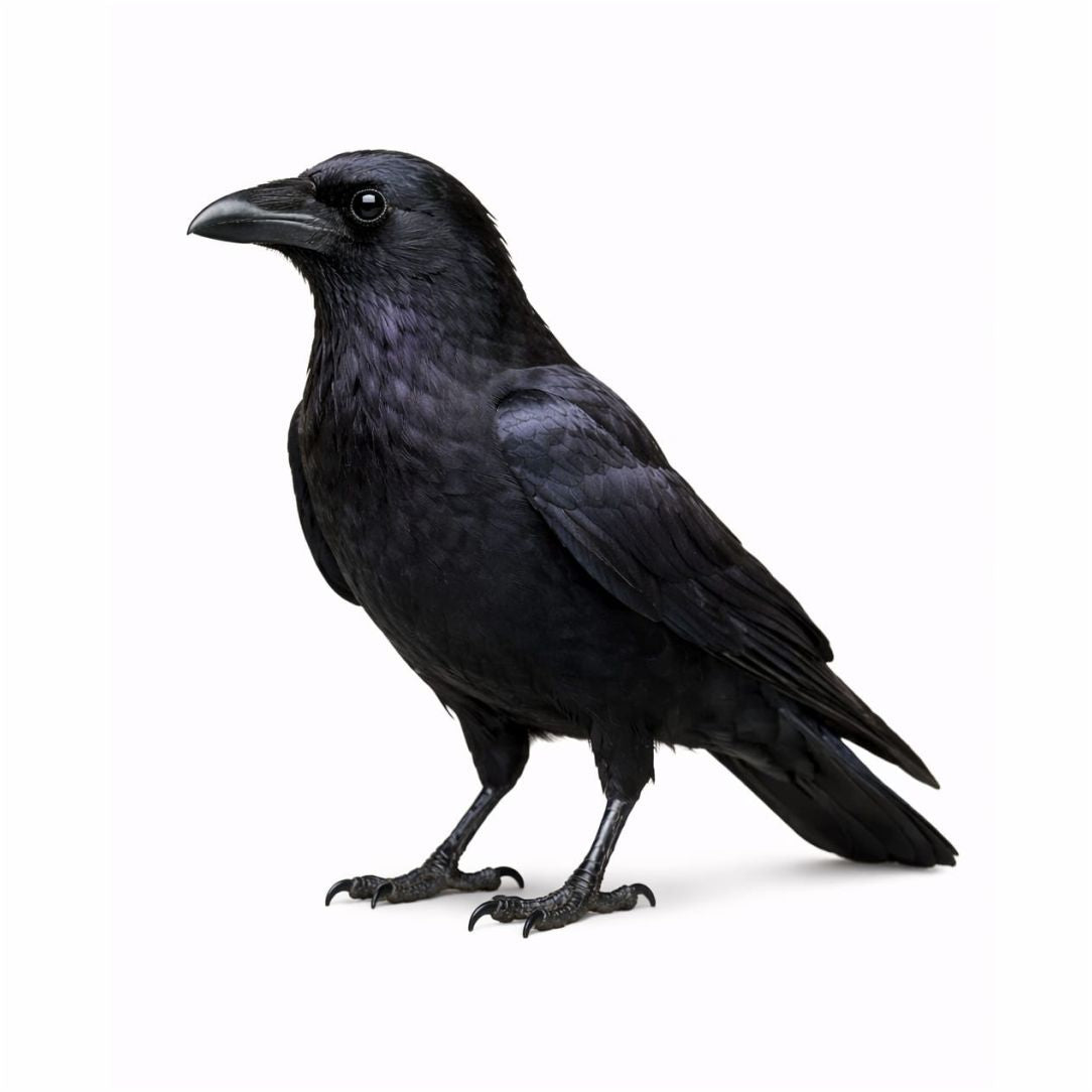 Mystic Black Crow Poster