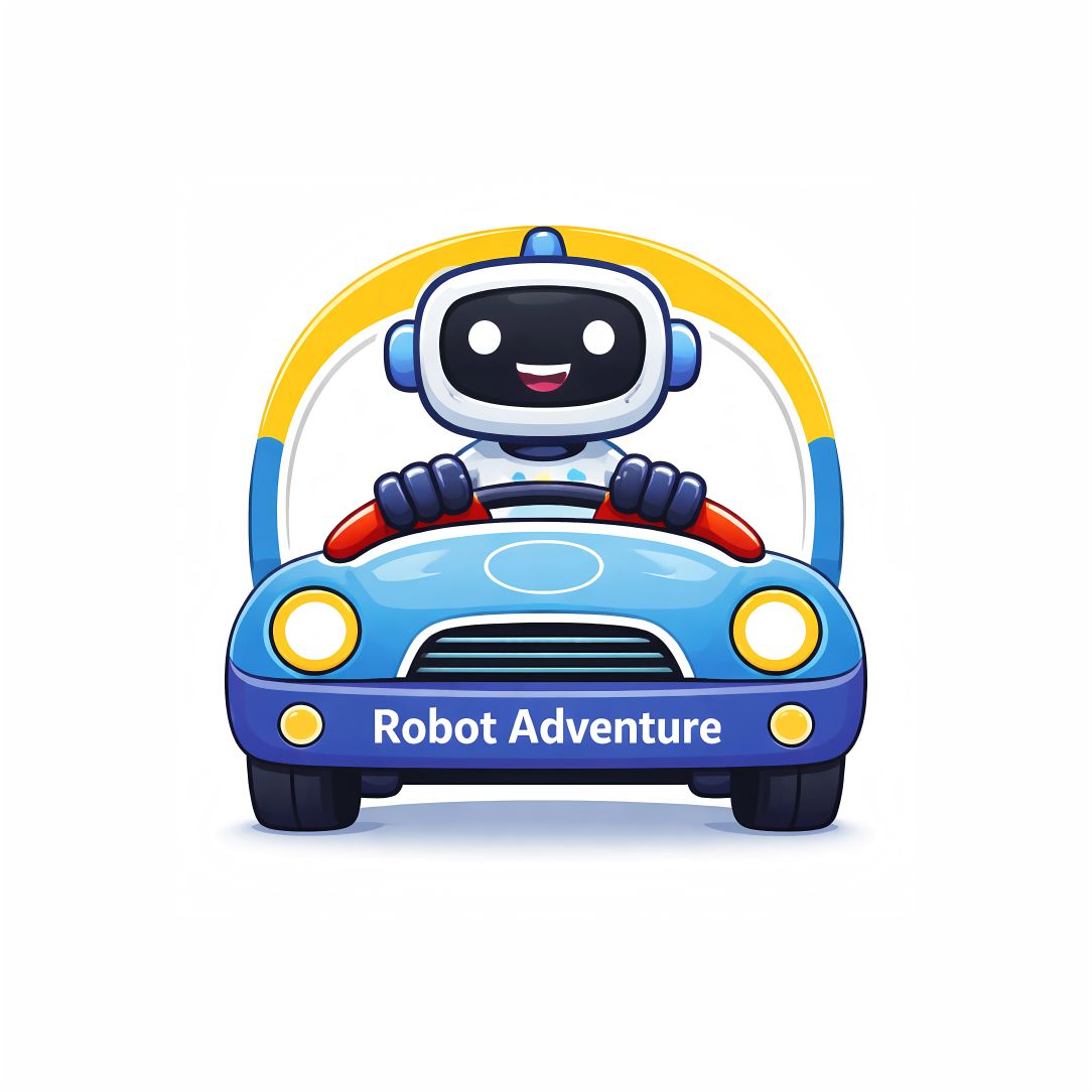 Little Robot Driver Poster