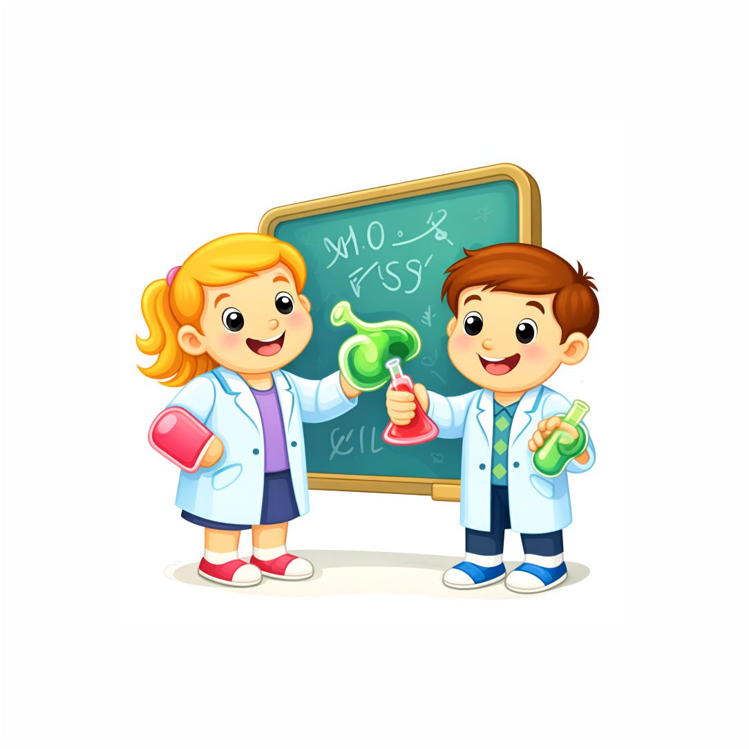 Little Scientists Experiment Poster