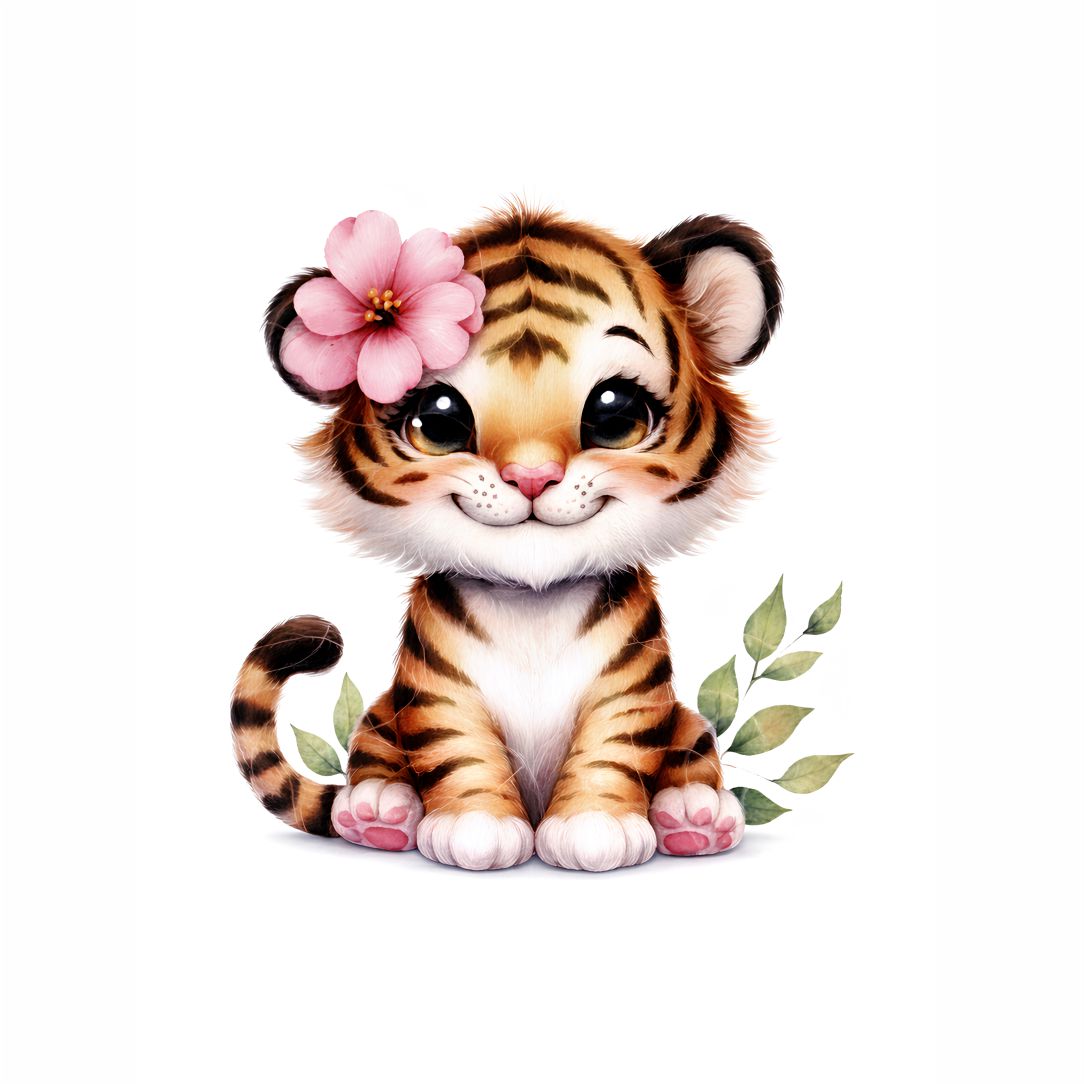 Sweet Little Tiger Poster