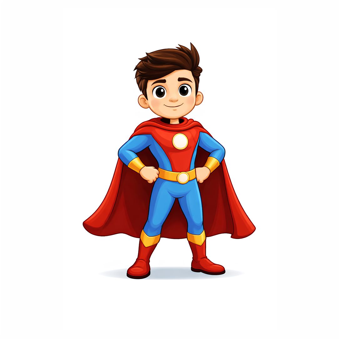Superhero Kids Poster