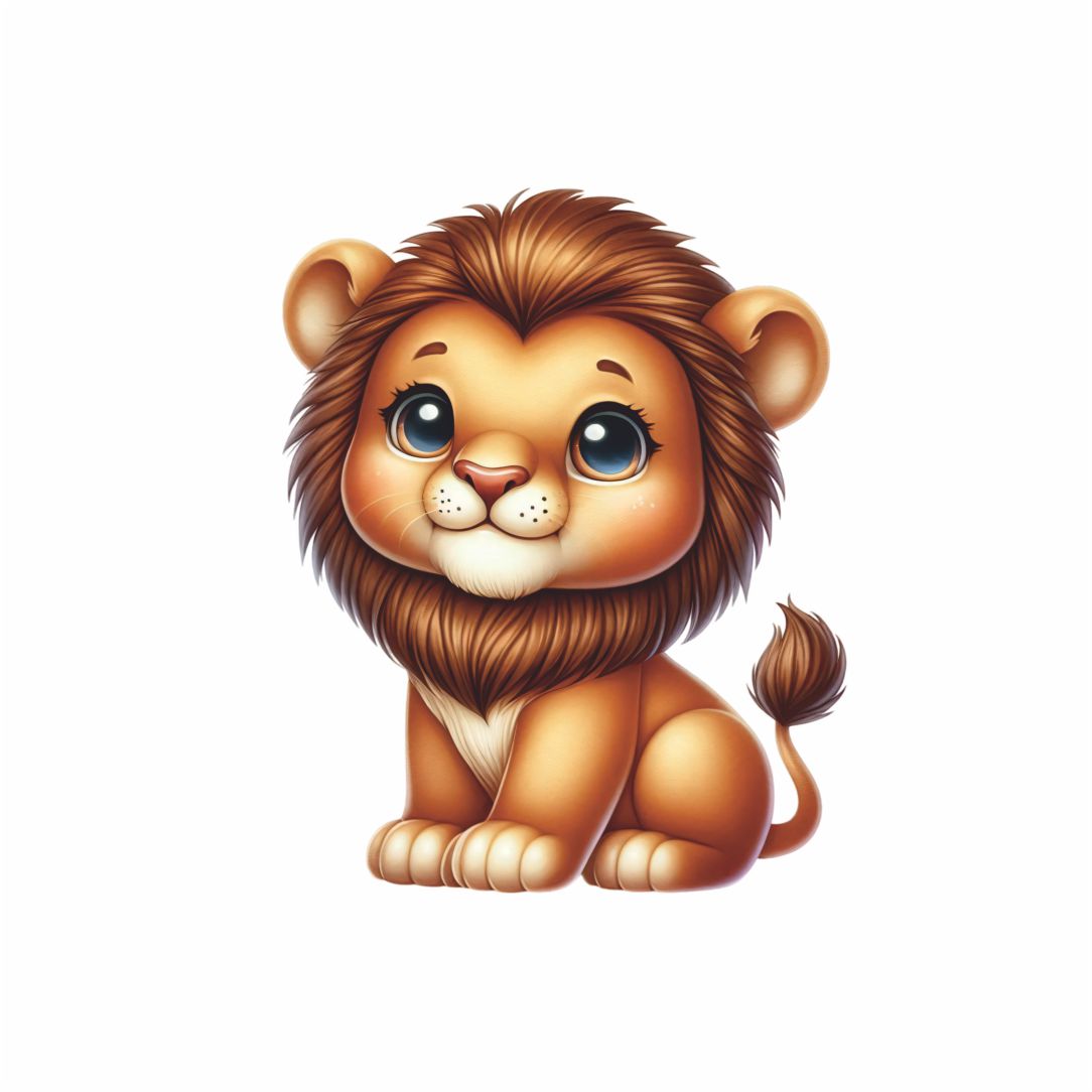 Little Lion Charm Poster