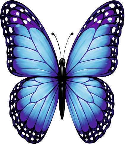 *HAGGING DANGLER | BLUE BUTTERFLY |
