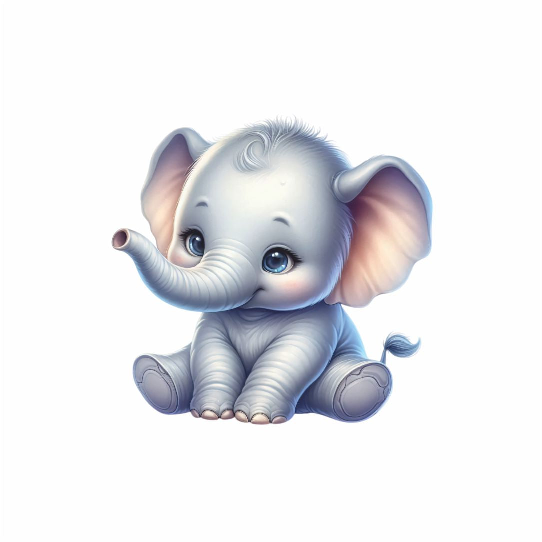 Little Elephant Love Poster