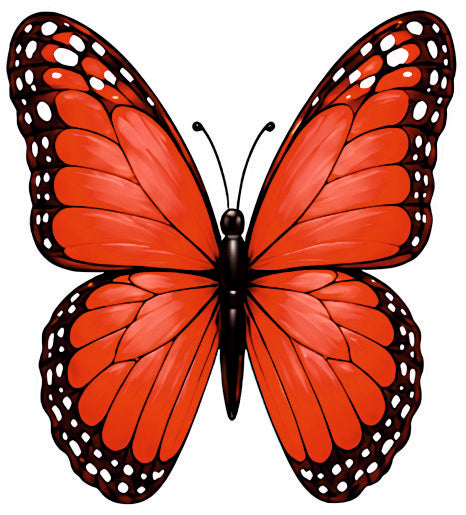 *HAGGING DANGLER | RED BUTTERFLY |