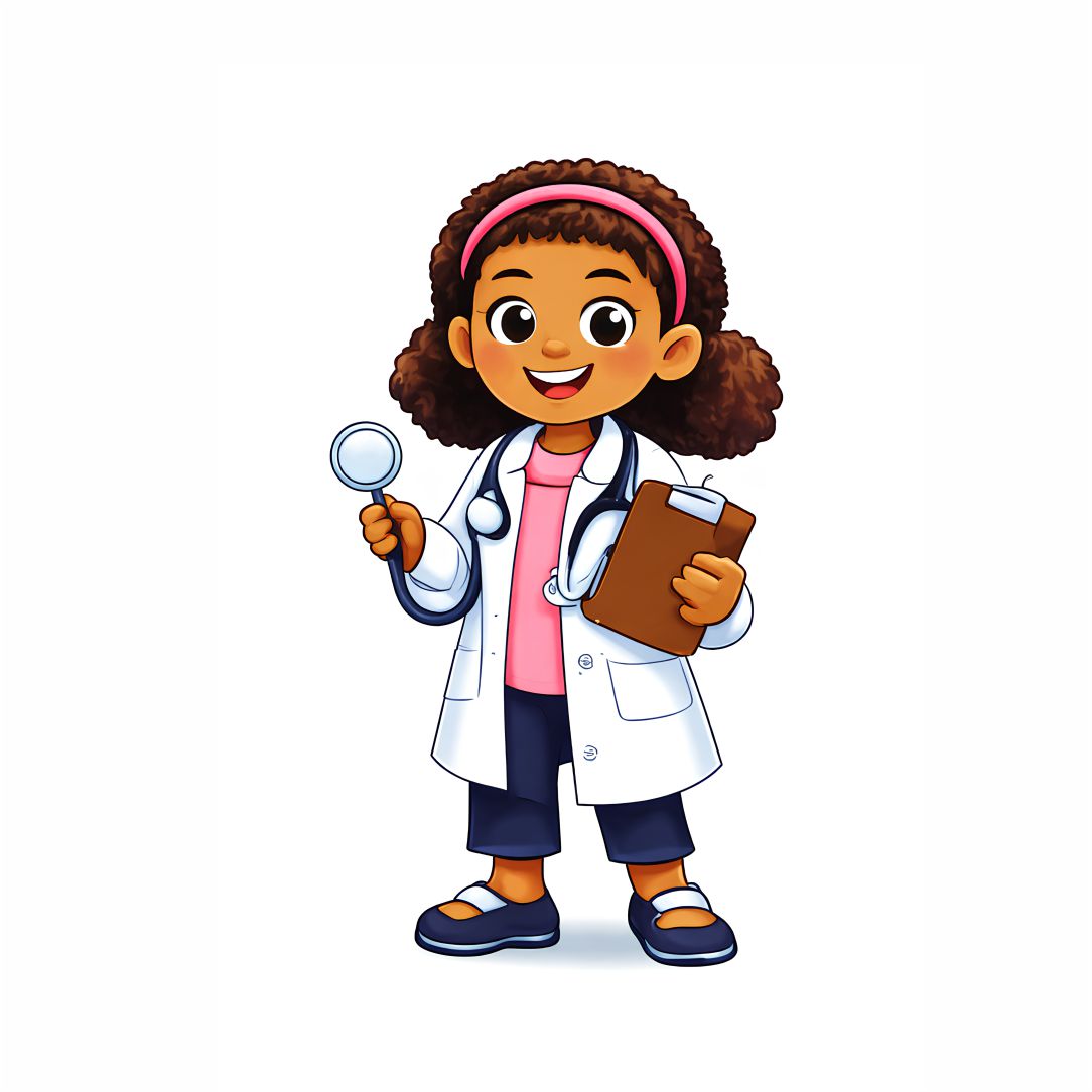 Cute Little Doctor Poster