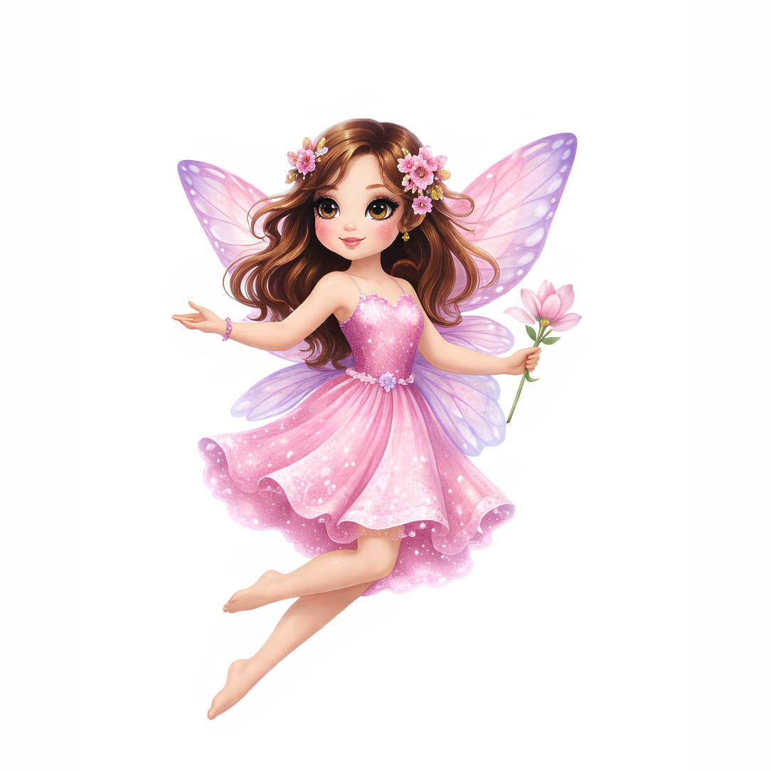 Magical Pink Fairy Poster