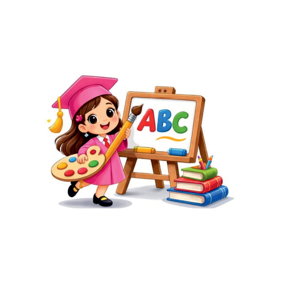 Learn with Colors Poster