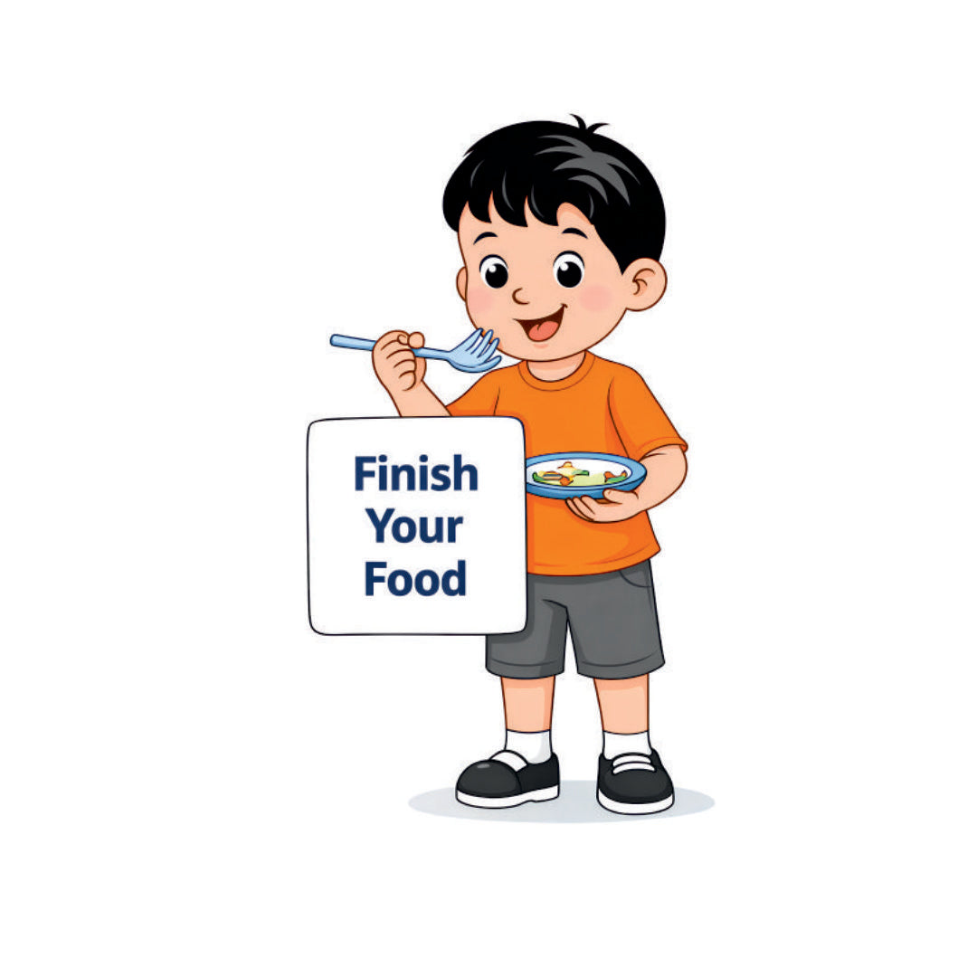 Finish Your Food, Don’t Waste It