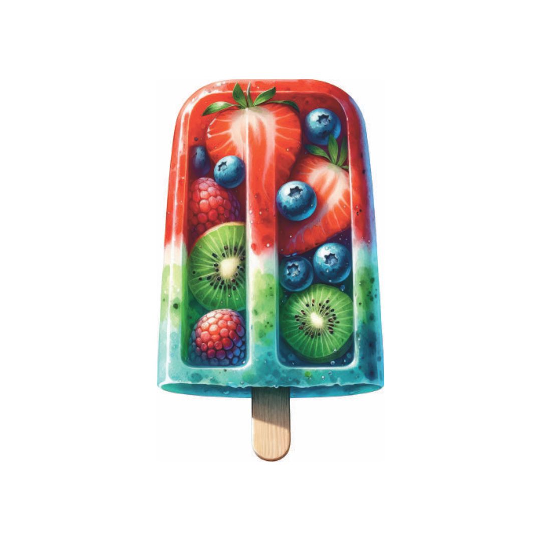 Fresh Mixed Fruit Ice Pop