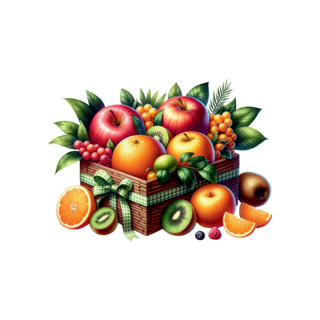 Premium Fresh Fruit Basket